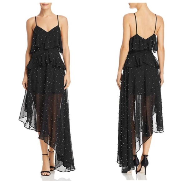 La Maison Talulah Asymmeterical Embellished Dress - Picture 1 of 7